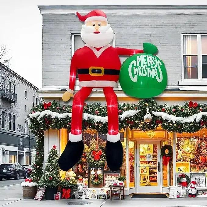  Giant 15Ft Christmas Inflatable Santa With LED Lights -  ToylandEU™