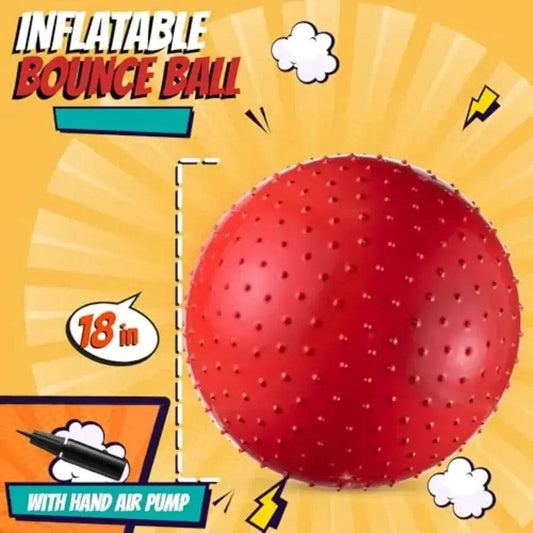  Inflatable 18 Inch Toddler Balls Knobby Sensory Safe -  ToylandEU™
