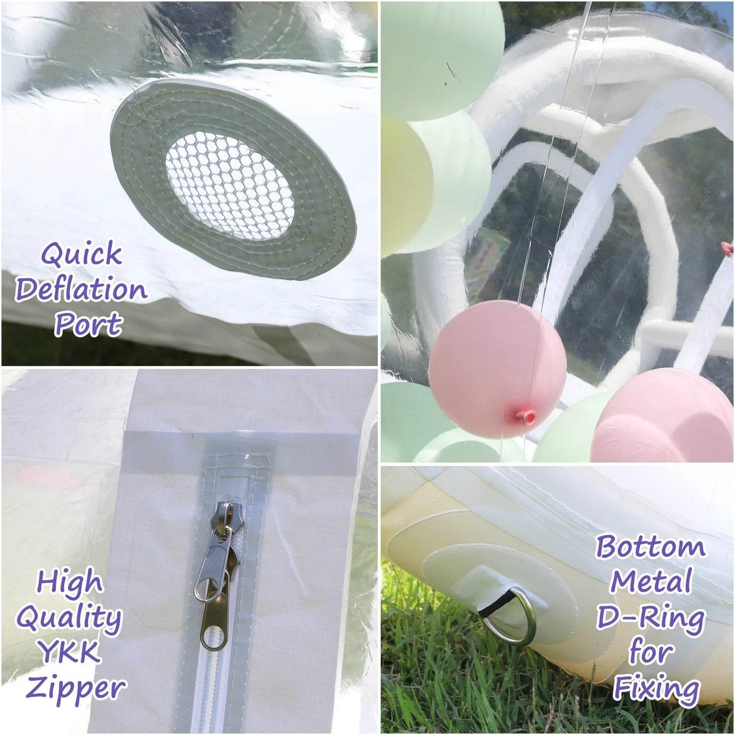 Inflatable 3M 10FT PVC Bubble House Children Toys Castle - ToylandEU