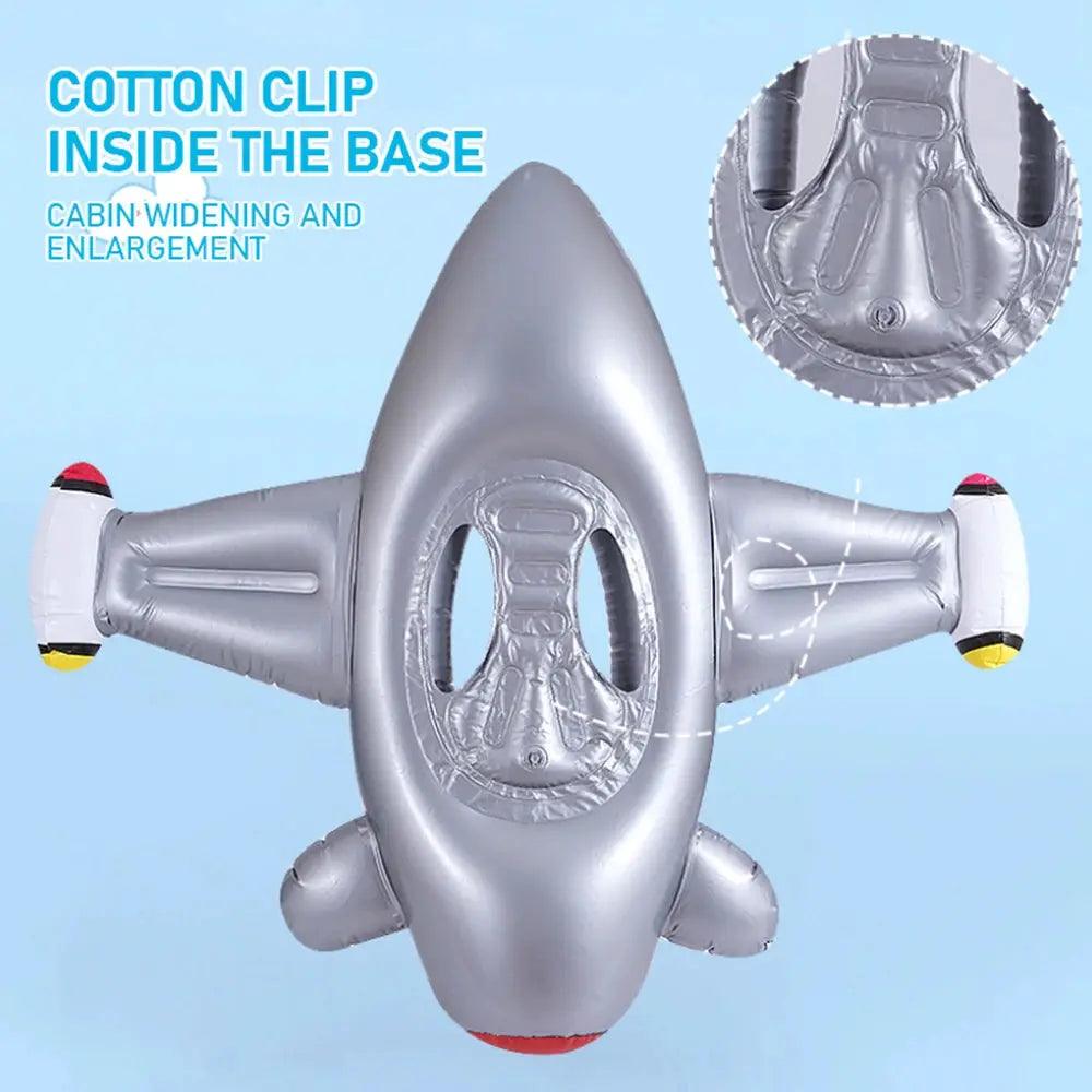  Inflatable Aircraft Swimming Ring Steering Wheel Float -  ToylandEU™