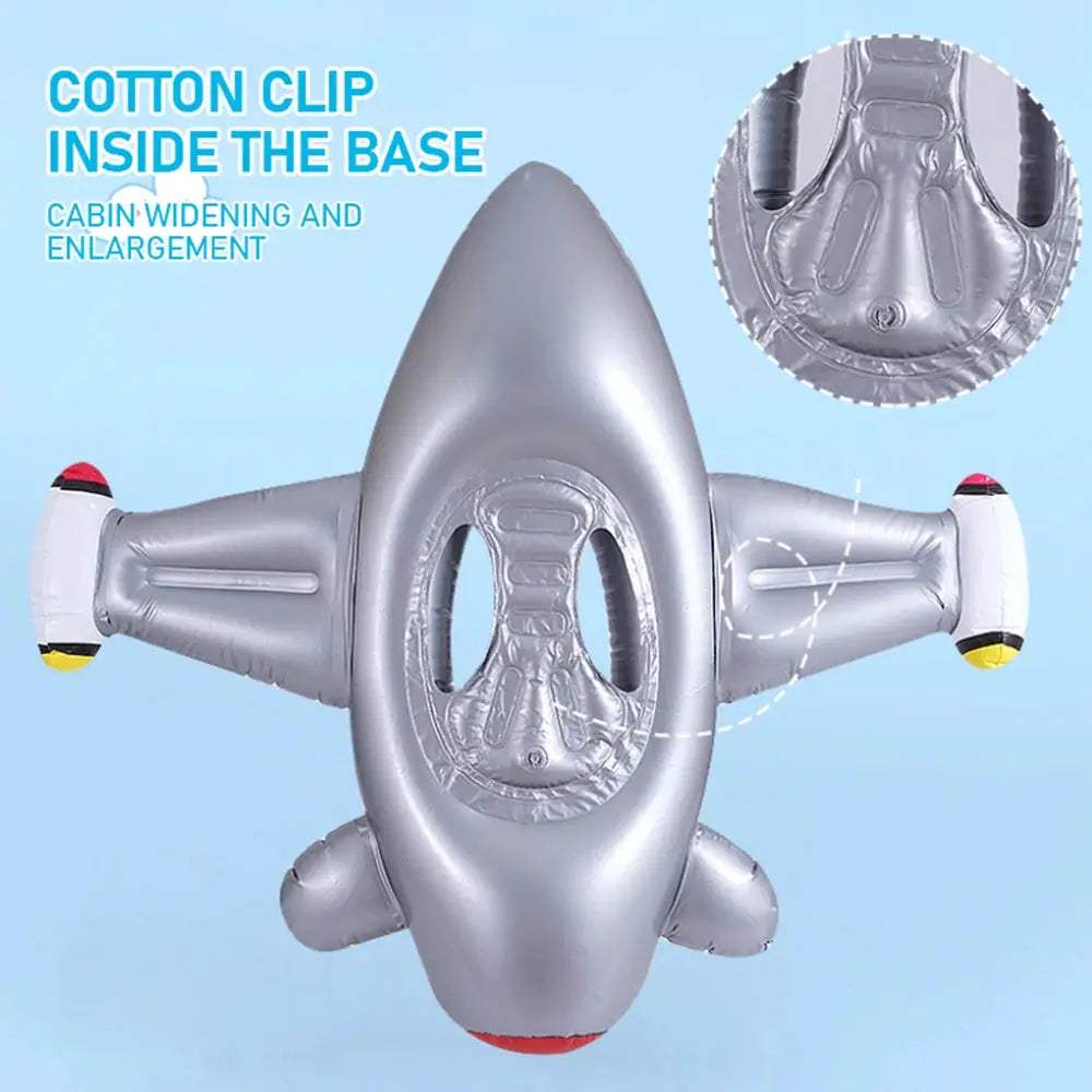  Inflatable Aircraft Swimming Ring Steering Wheel Float -  ToylandEU™