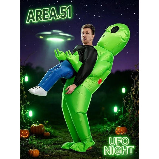 Inflatable Alien Costume | Adult 4-Colors | Toylandeu™