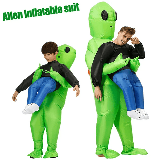 Inflatable Alien Costume | Green Kids | Toylandeu™