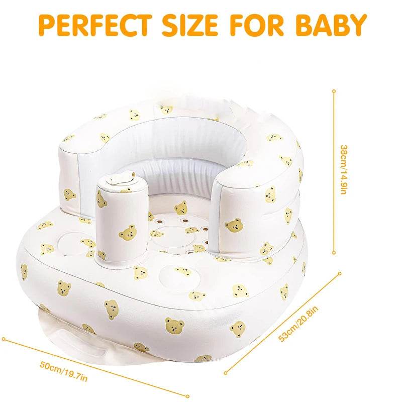 Inflatable Baby Seat for Babies 3-36 Months with Air Pump - ToylandEU