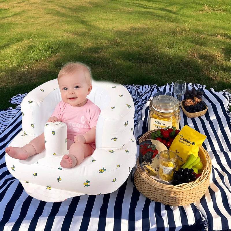 Inflatable Baby Seat for Babies 3-36 Months with Air Pump - ToylandEU
