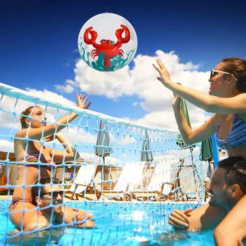  Inflatable Beach Ball 3D Water Play Flamingo Unicorn -  ToylandEU™