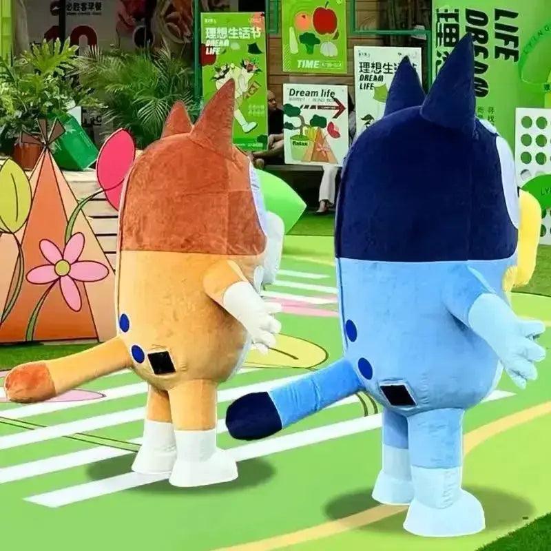  Inflatable Blue Dog Mascot Costume For Adults With Fan -  ToylandEU™