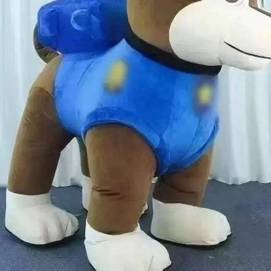 Inflatable Blue Four Legged Dog Mascot Costume For Advertising - ToylandEU
