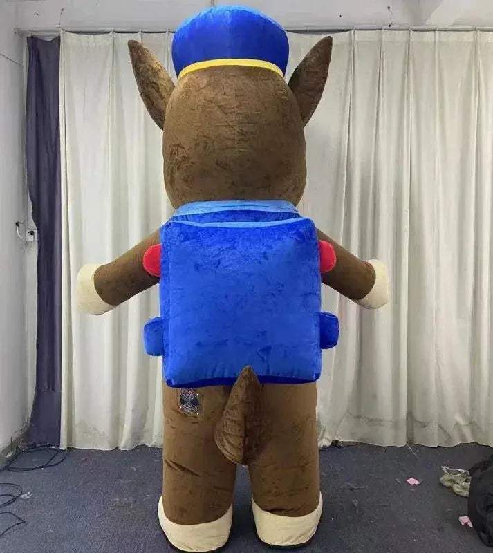 Inflatable Blue Four Legged Dog Mascot Costume For Advertising - ToylandEU