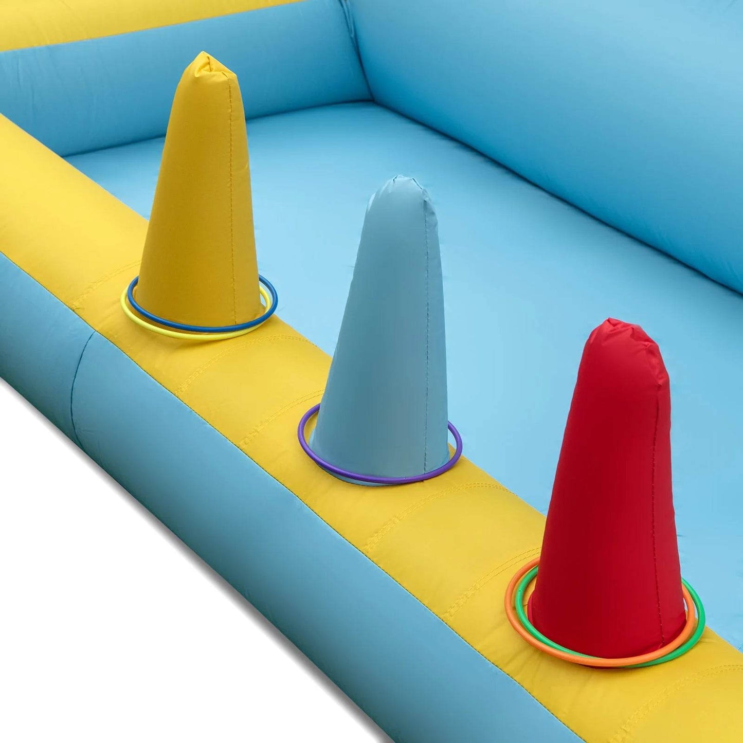 Inflatable Bounce House, 7-in-1 Giant Bouncy Castle Fun - ToylandEU