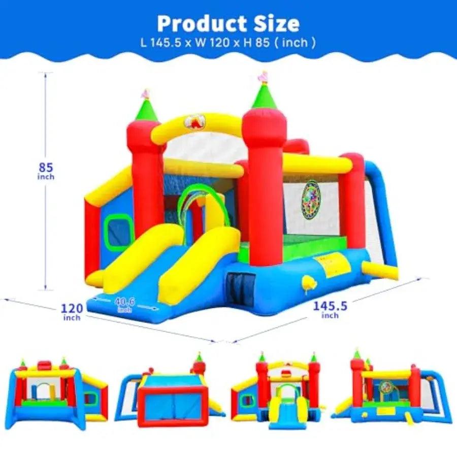  Inflatable Bounce House Blower Jumping Castle Ball Pit -  ToylandEU™