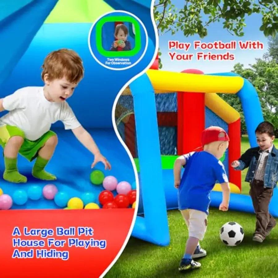  Inflatable Bounce House Blower Jumping Castle Ball Pit -  ToylandEU™