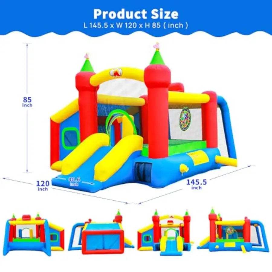  Inflatable Bounce House Blower Jumping Castle Ball Pit -  ToylandEU™