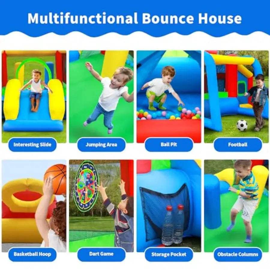  Inflatable Bounce House Blower Jumping Castle Ball Pit -  ToylandEU™