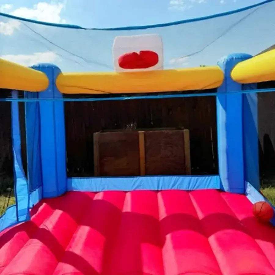 Inflatable Bounce House Dual Lanes for Outdoor Fun Playtime - ToylandEU