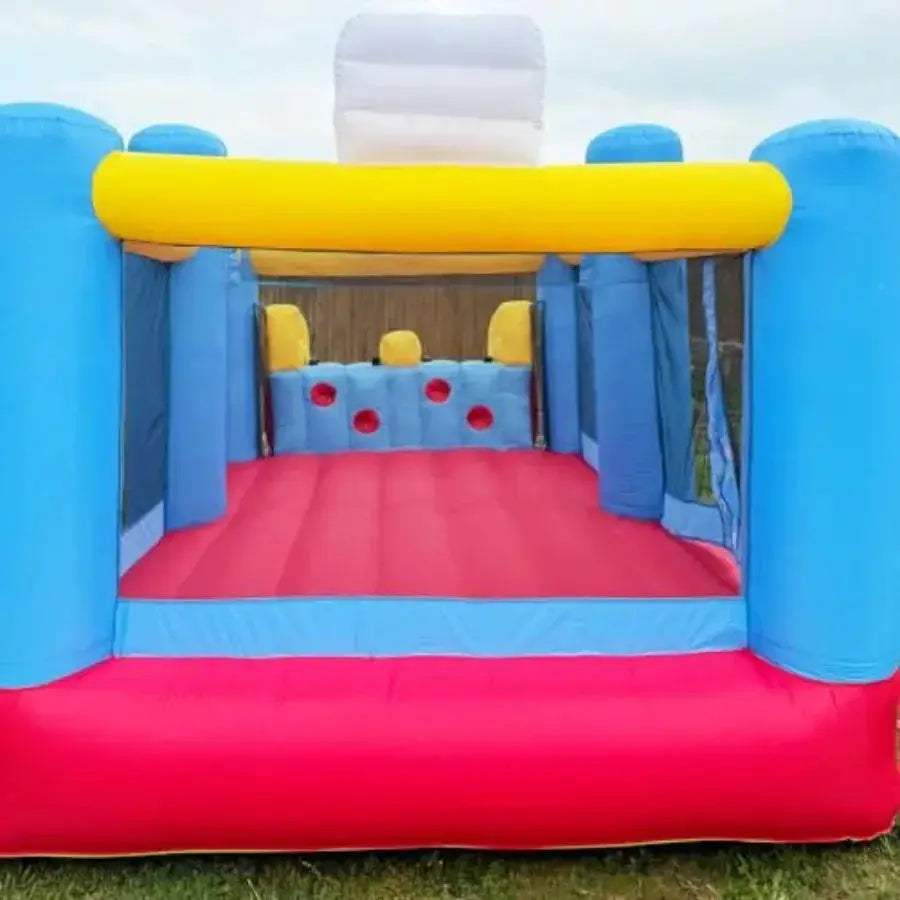 Inflatable Bounce House Dual Lanes for Outdoor Fun Playtime - ToylandEU