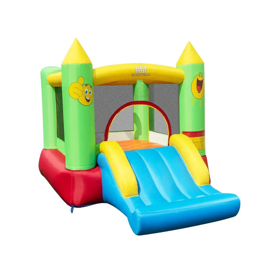  Inflatable Bounce House Durable Design With Slide And Hoop -  ToylandEU™