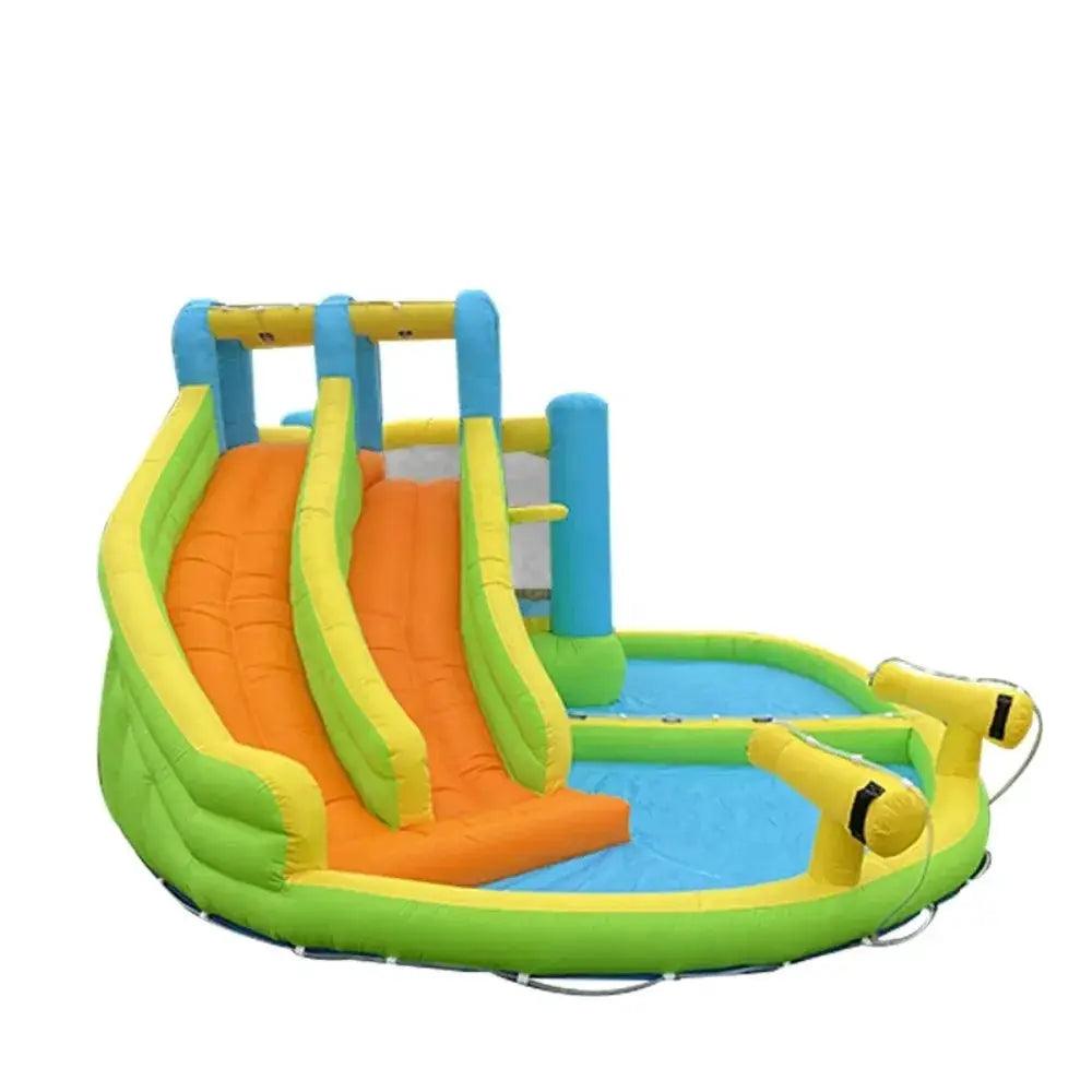  Inflatable Bounce House Durable With Double Slide -  ToylandEU™