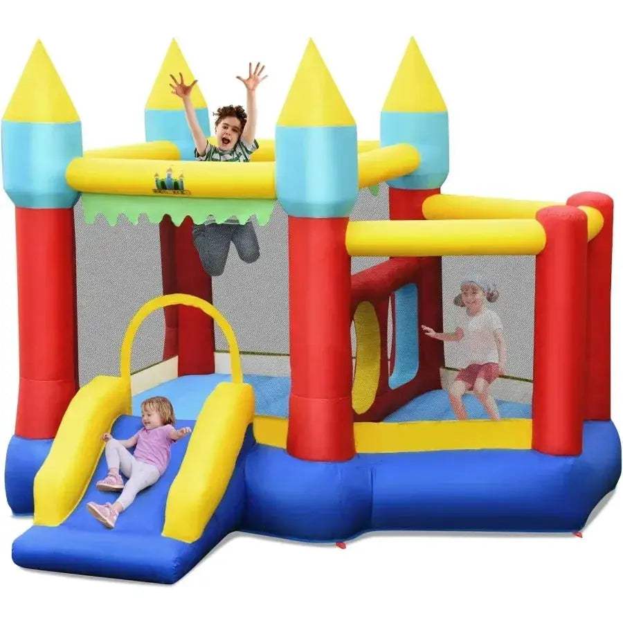 Inflatable Bounce House Indoor Outdoor Party Jumping Area - ToylandEU