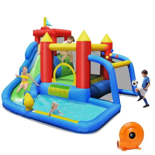  Inflatable Bounce House Water Slide Blower Included -  ToylandEU™