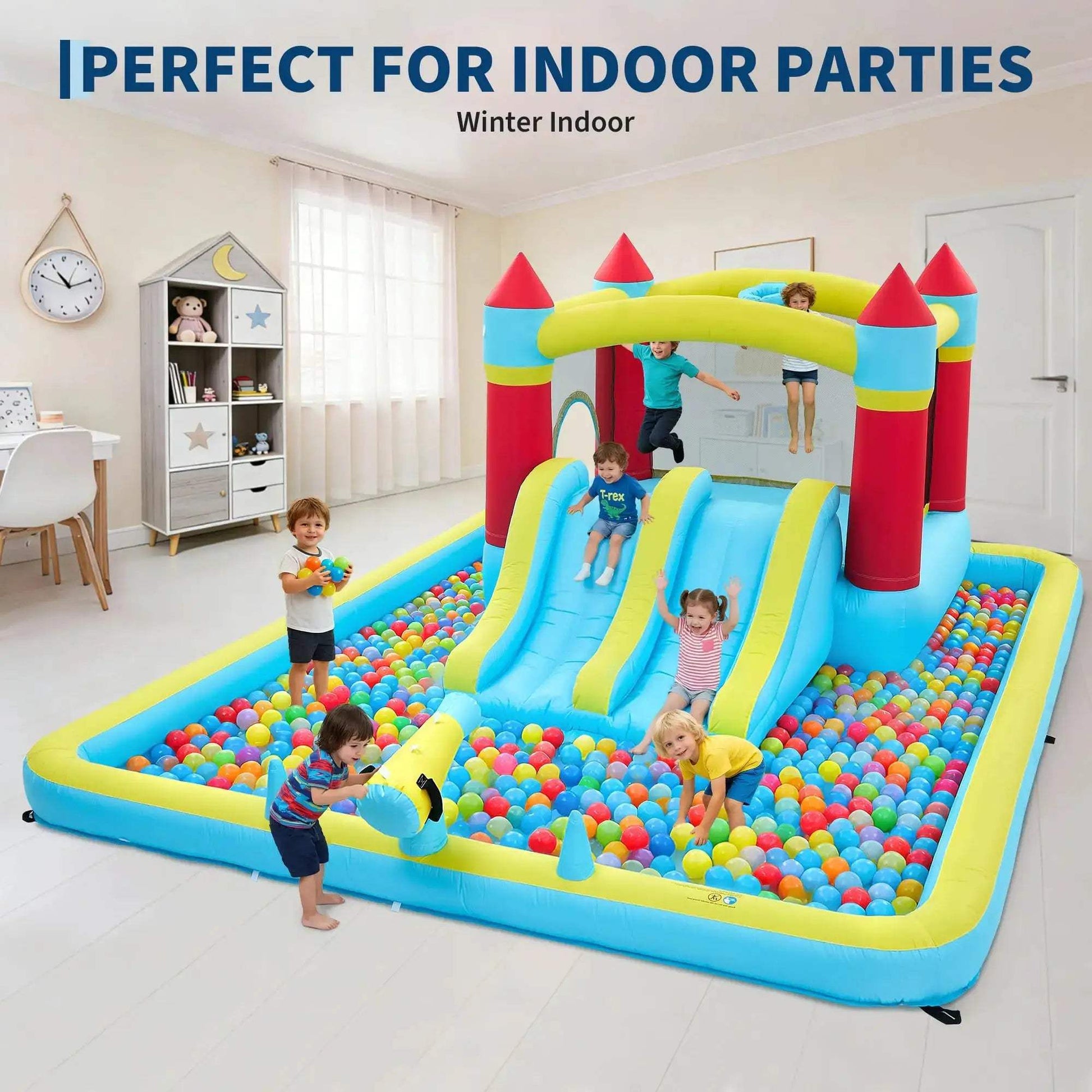  Inflatable Bounce House Water Slide Durable Fun -  ToylandEU™