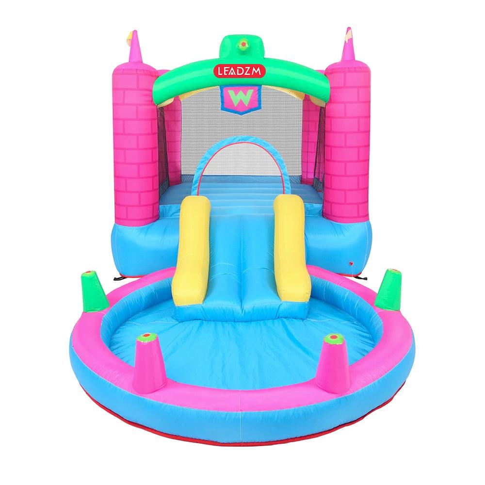  Inflatable Bounce House Waterpark Slide Jumping Area -  ToylandEU™