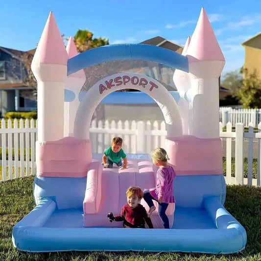 Inflatable Bounce House With Slide And Ball Pool Safe -  ToylandEU™