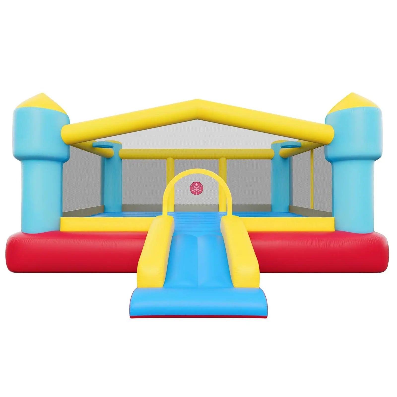  Inflatable Bounce House With Slide And Hoop Backyard Fun -  ToylandEU™