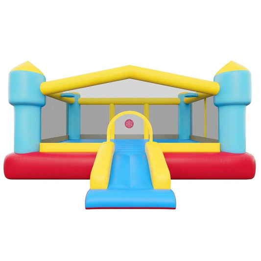  Inflatable Bounce House With Slide And Hoop Backyard Fun -  ToylandEU™