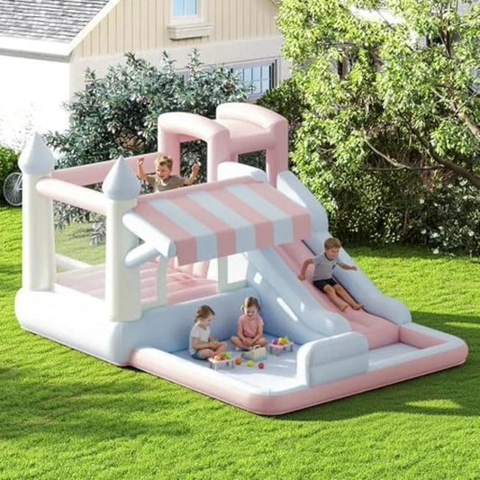  Inflatable Bounce House With Water Slide Durable -  ToylandEU™
