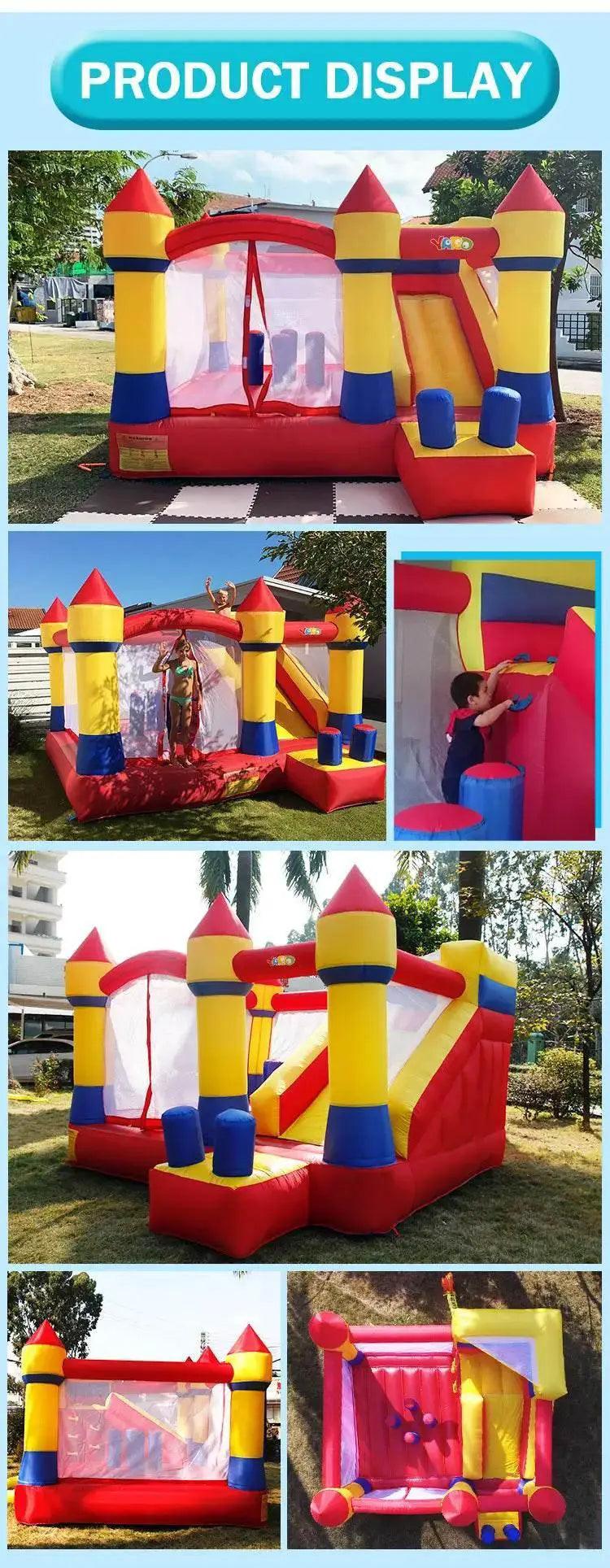  Inflatable Bouncy Castle Jumping House With Blower -  ToylandEU™