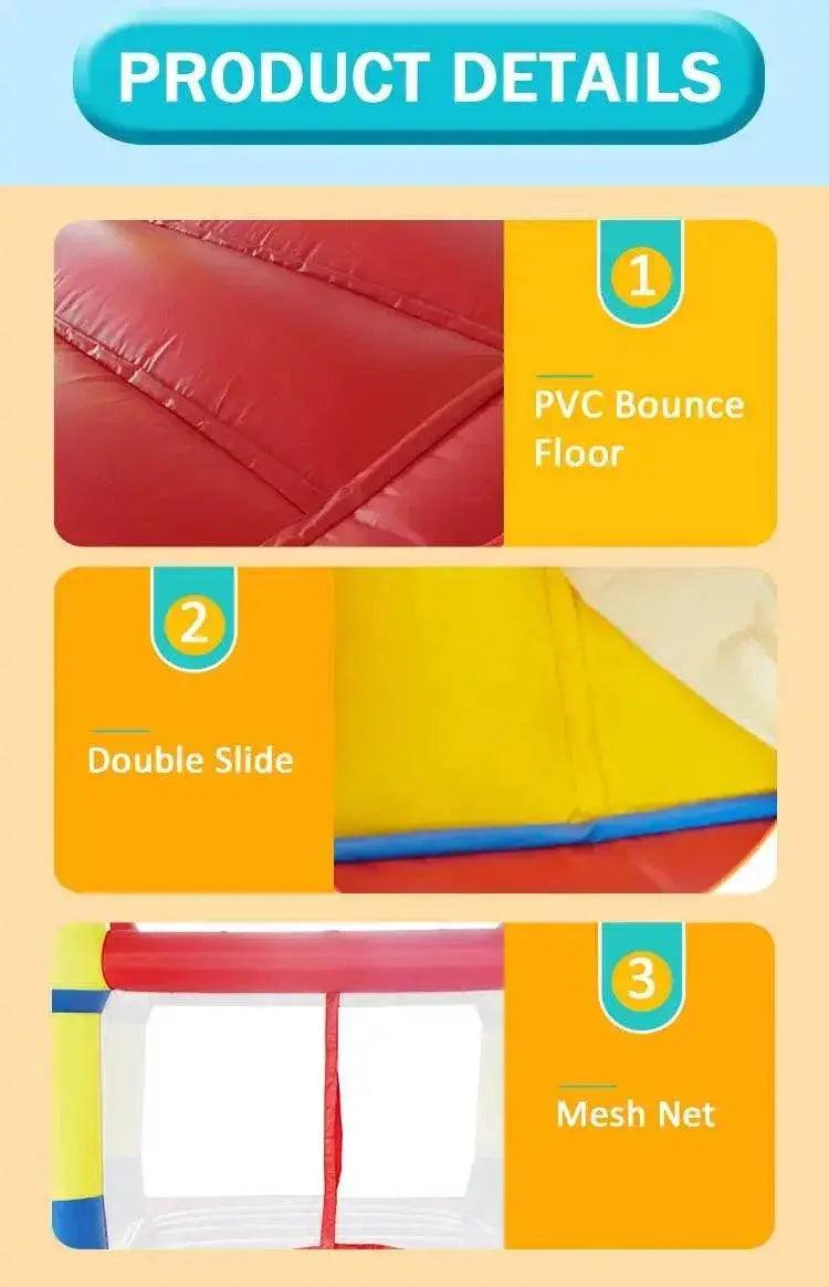  Inflatable Bouncy Castle Jumping House With Blower -  ToylandEU™