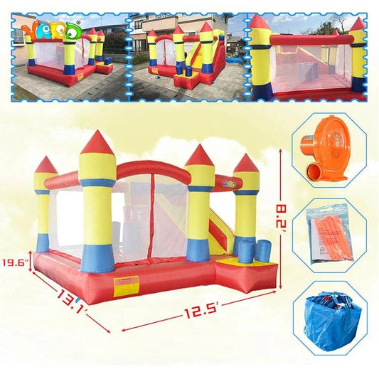 Inflatable Bouncy Castle Jumping House With Blower - ToylandEU