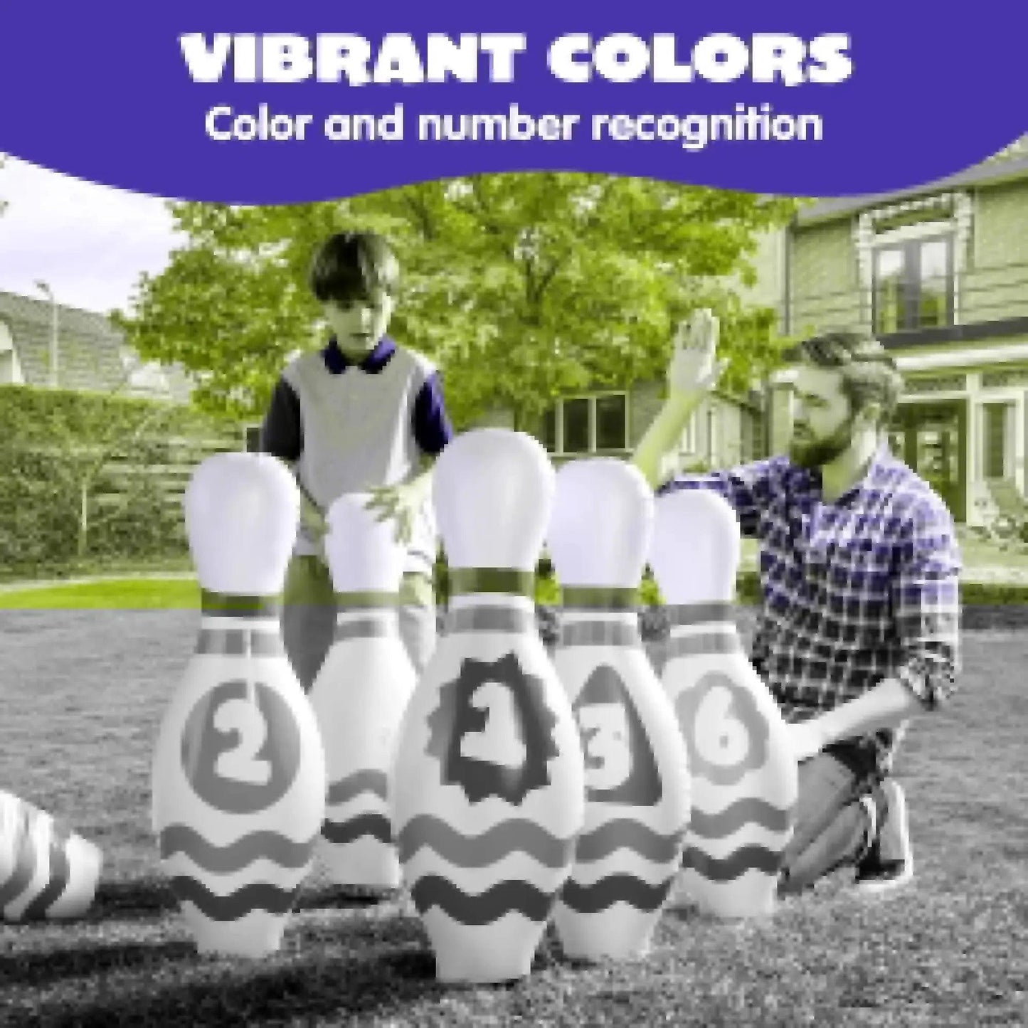  Inflatable Bowling Set For Kids And Adults Party Ready -  ToylandEU™