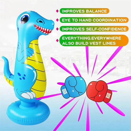  Inflatable Boxing Bag For Kids Safe Active Playtime -  ToylandEU™