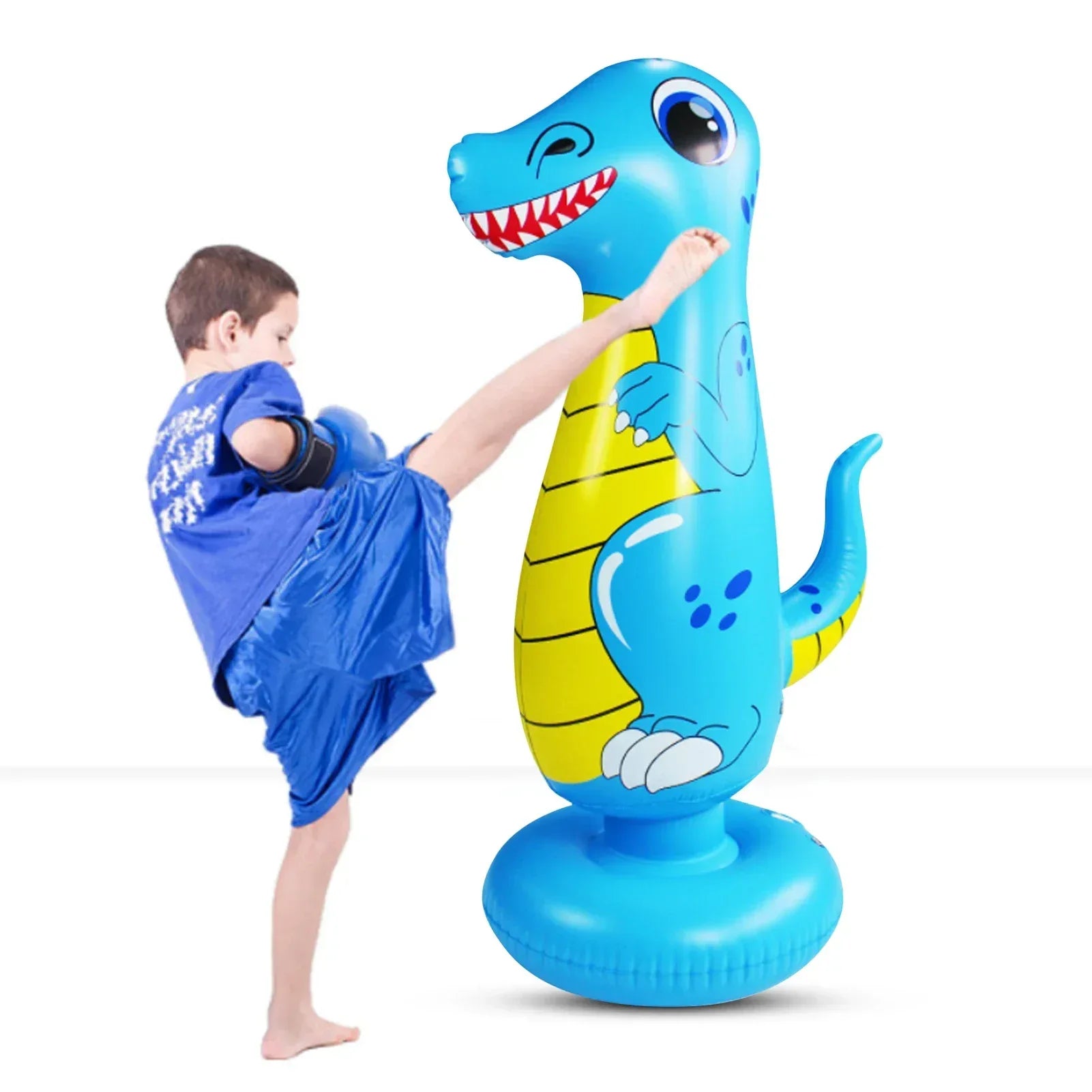 Inflatable Boxing Bag For Kids Safe Active Playtime - ToylandEU