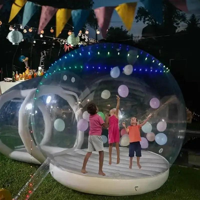  Inflatable Bubble Bounce House With Blower Outdoor -  ToylandEU™