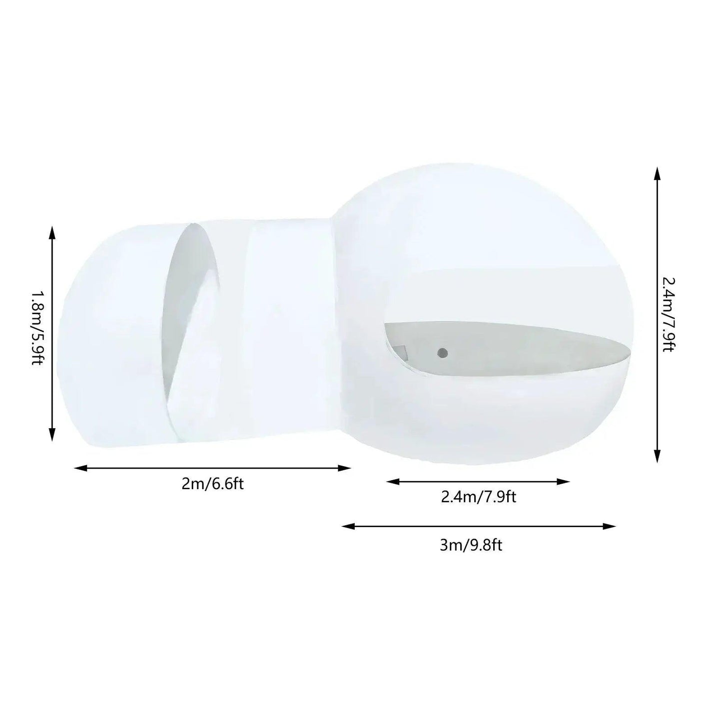  Inflatable Bubble Tent Clear Dome Commercial Grade -  ToylandEU™