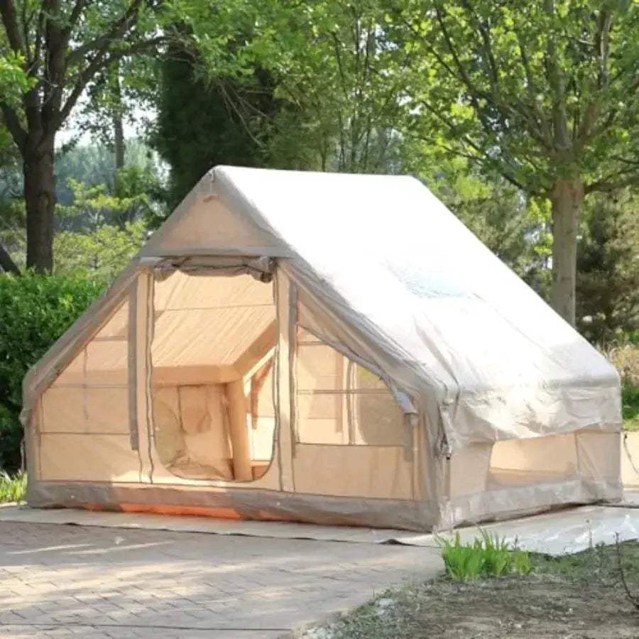 Inflatable Camping Tent With Stove For FourToSix Portable - ToylandEU