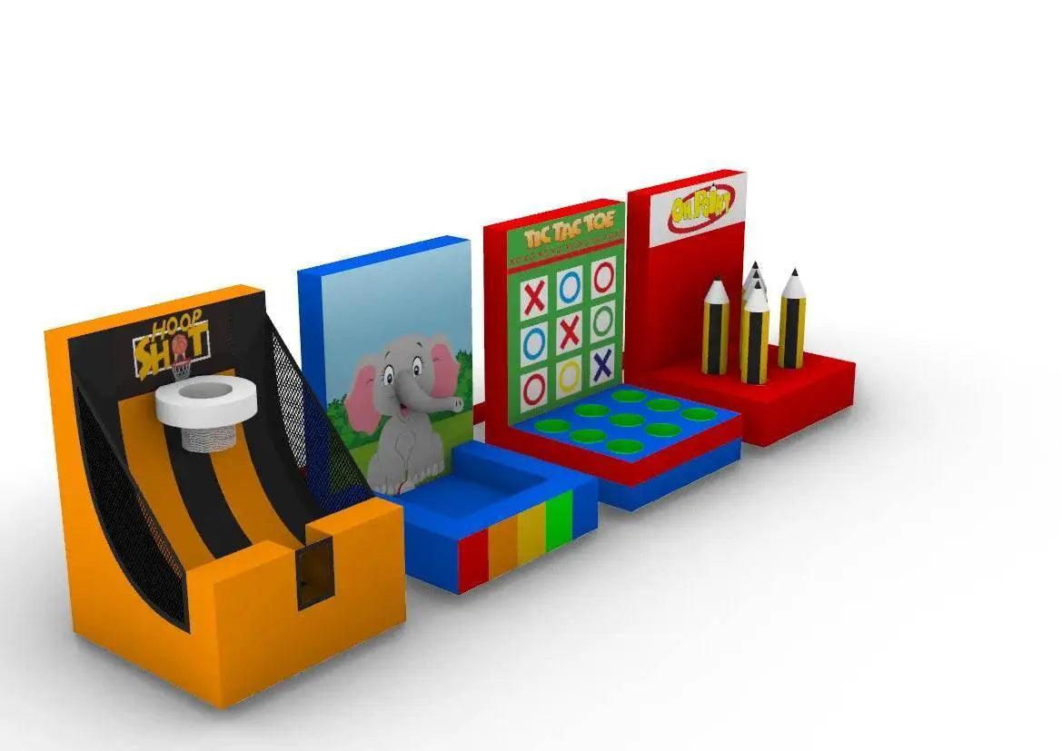  4 In 1 Or Separate Game Inflatable Carnival Game Fun -  ToylandEU™