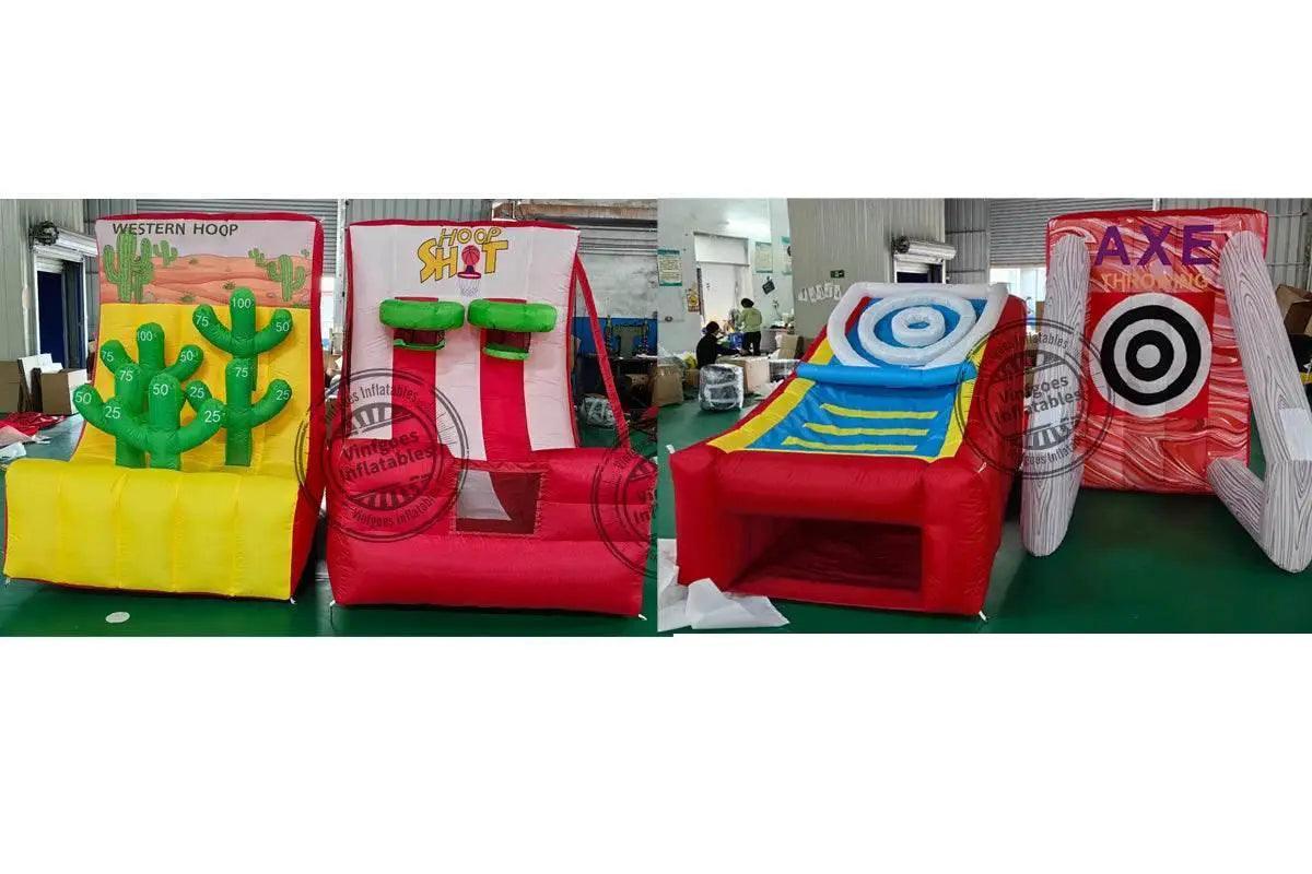  4 In 1 Or Separate Game Inflatable Carnival Game Fun -  ToylandEU™