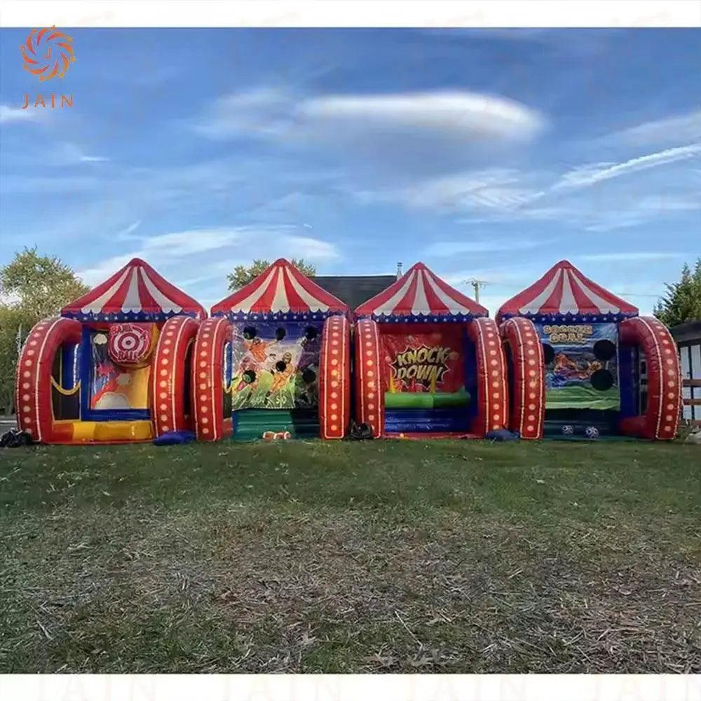  Inflatable Carnival Games Soccer Dart Knock Down Basketball -  ToylandEU™
