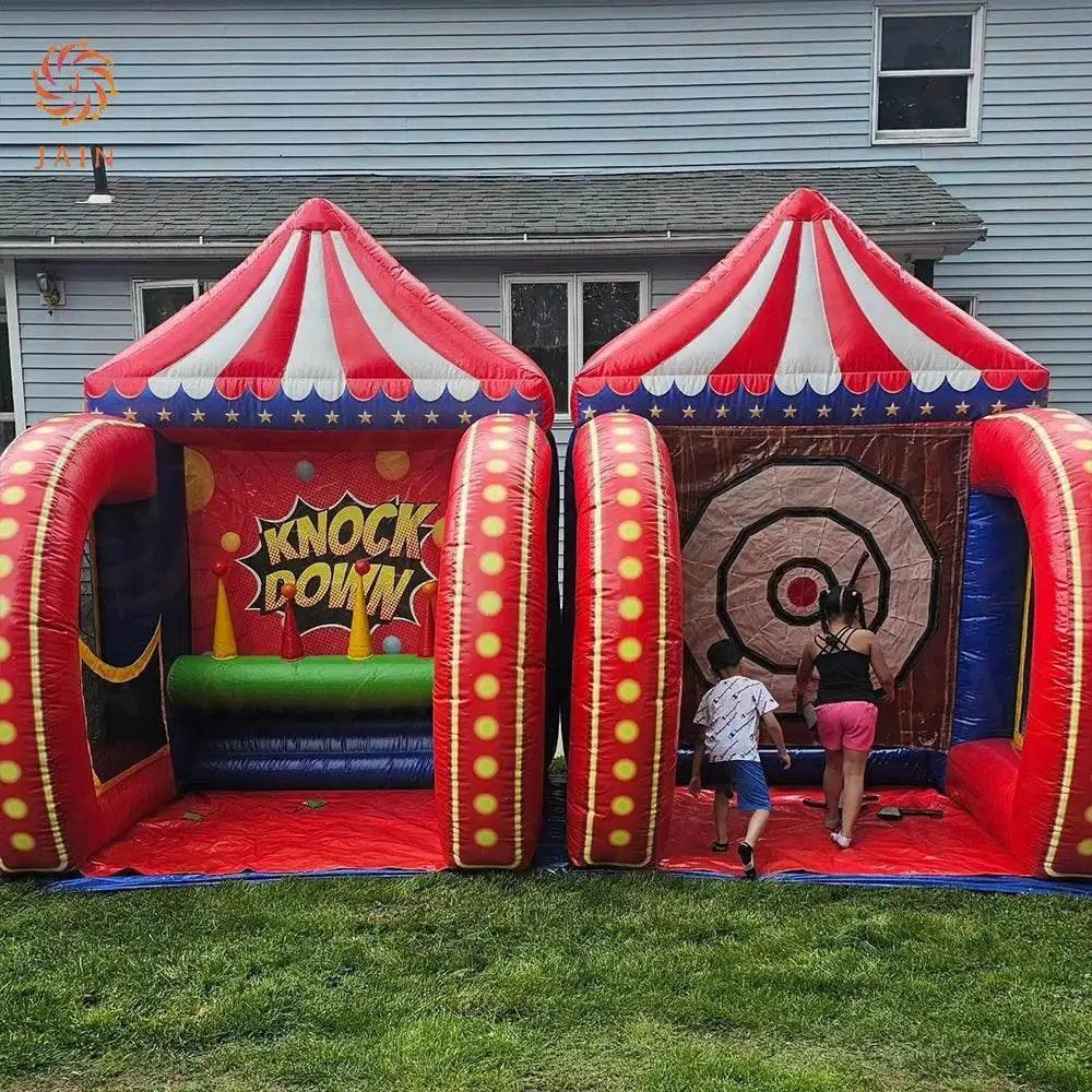  Inflatable Carnival Games Soccer Dart Knock Down Basketball -  ToylandEU™