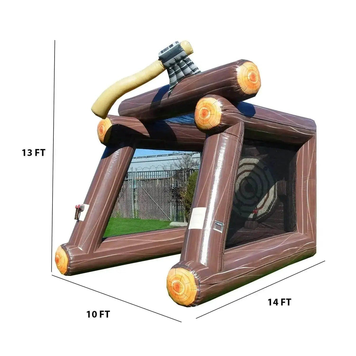  New Carnival Sport Games Inflatable Axe Throwing Game -  ToylandEU™