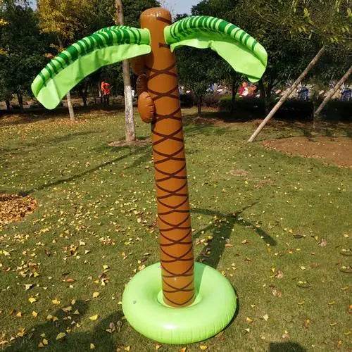 Inflatable Coconut Tree Water Polo Set - Summer Fun for Kids & Parents - ToylandEU