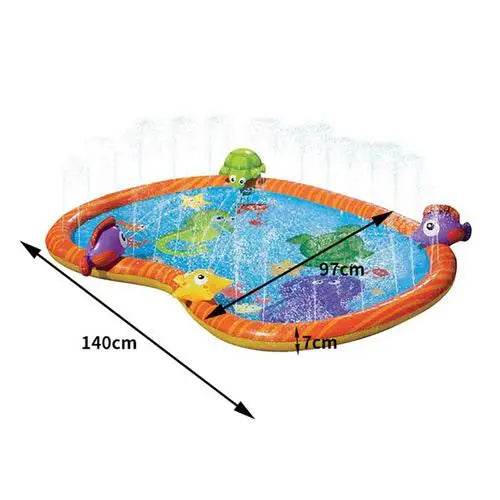 Inflatable Coconut Tree Water Polo Set - Summer Fun for Kids & Parents - ToylandEU