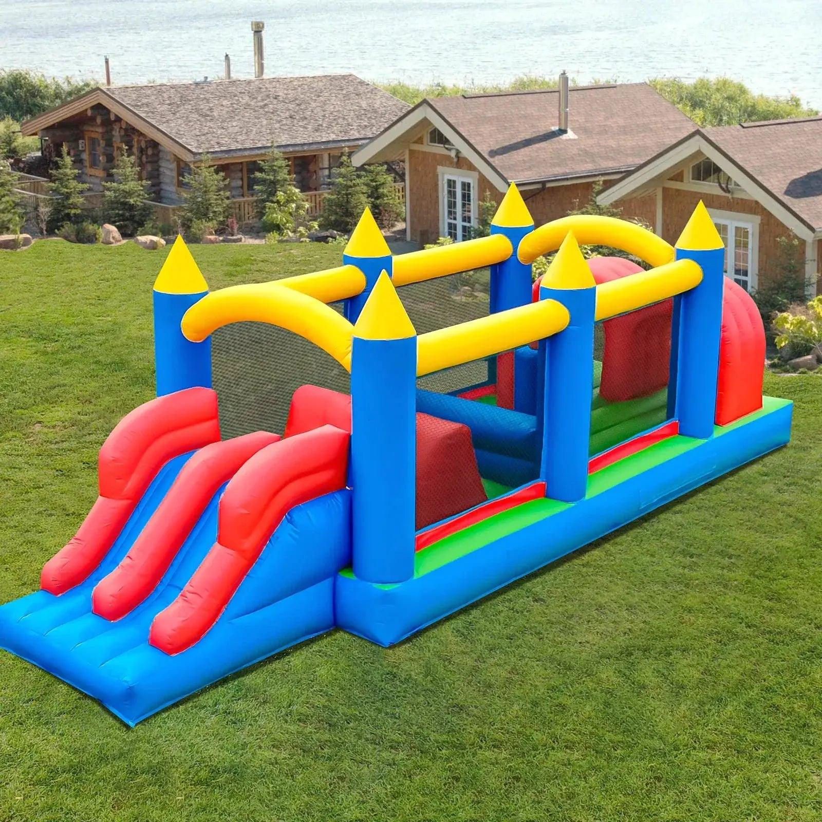  Commercial Grade Inflatable Obstacle Course For Kids -  ToylandEU™