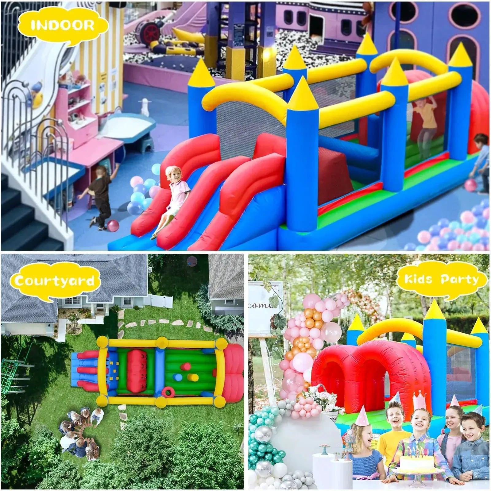  Commercial Grade Inflatable Obstacle Course For Kids -  ToylandEU™