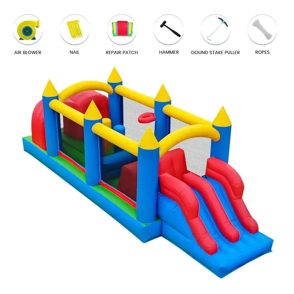  Commercial Grade Inflatable Obstacle Course For Kids -  ToylandEU™