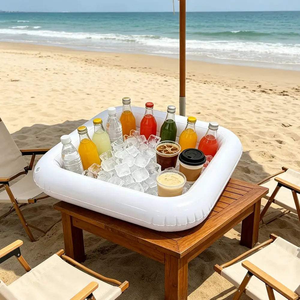  Inflatable Cooler Mat Keeps Drinks And Snacks Cool On Beach -  ToylandEU™